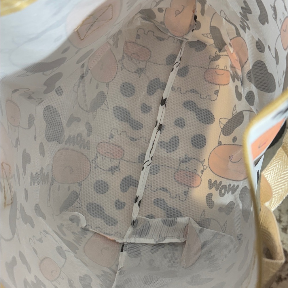 Cute Cow Print Tote Bag - Picture 3 of 6